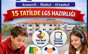 Adaşehir Koleji Malatya Kampüsü’nde 15 Tatilde LGS’ye Nasıl Hazırlanılır?
